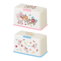 【收納王妃】Sanrio 三麗鷗 萬用口罩收納盒 衛生紙盒 可收納50入口罩 多功能用途(20.5x10.5x13)