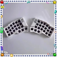 Corne Split Keyboard Kit Wireless Mechanical Keyboard E-Ink Screen RGB Hot Swap Customized Keyboard 