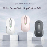 Logitech Official Flagship Store M750m/l Wireless Bluetooth Mouse Mute Office Computer Apple Notebook Switch Bolt Receiver