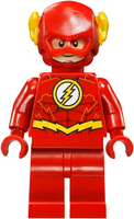 LEGO DC Comics Super Heroes Jusctice League Minifigure - Flash Gold Outline (76098)