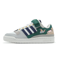 adidas x 小飛象 休閒鞋 Forum Low 男鞋 女鞋 灰 綠 聯名 皮革 魔鬼氈 愛迪達 IE5878