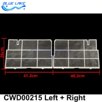 Customized Air Conditioner filter, for Panasonic CWD00215 left + right filter, size 41x26+40x26cm,Home Appliance Accessorie
