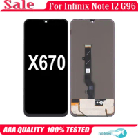 6.7'' AMOLED For Infinix Note 12 G96 X670 LCD Display LCD Touch Screen Digitizer Assembly For Infinix Note12 Turbo LCD