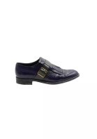 Tod's Pre-Loved TOD'S Blue &amp; Green Monk Strap Loafers