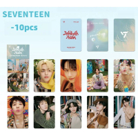 การ์ด Lomo, 10 ชิ้น, SEVENTEEN BT-S, NCT BKPP, TX-t, Yeonjun, Soobin, Mingyu, V, Kim Tae Hyung, การ์