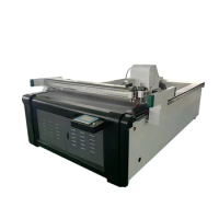 Heavy duty honeycomb board boxes cutting machine boxes cutting table souvenir boxes cutting machine with folding creasing tool