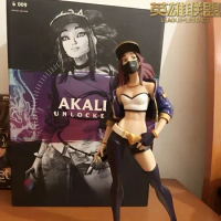 New Original Apex League Of Legends Akali Complete Figure In Stock Anime Action Collection Model Toys Gifts
