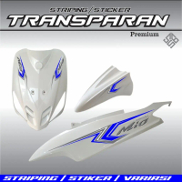 STRIPING MIO TRANSPARAN UV STICKER MIO SPORTY/SMILE SIMPLE STRIPING STRIPING TRANSPARAN