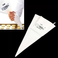 【L Crtal】    35/40/45/50/55/60cm 100% Cotton Cream Pastry Icing Bag Baking Cooking Cake Tools Piping