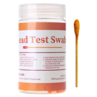 30pcs Test Swabs Test Kits For CeramicsDishes Metal Rapid Testing Tool