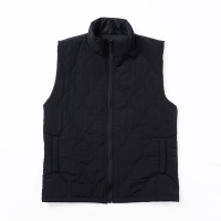 Sal Vest Puffer Black | Rompi Puffer Hitam - WNB Indonesia