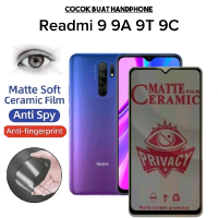 For Redmi Matte Soft Ceramic Film Anti Spy Anti-fingerprint untuk Readmi 9 9A 9T 9C Pelindung Layar 