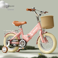 Vintage Folding Children's Bicycle 3-4-5-6 Years Old Boys and Girls 14″16″18″ Kids Bike 12 14 16 18 20 Inch
