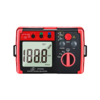 GT5206A Digital RCD Tester 230V/50Hz AUTO RAMP ELCB Circuit Breaker Leakage Protection Switch Detector LED Buzzer Instrument