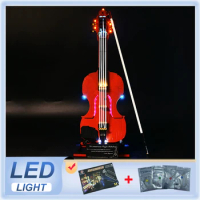 DIY LED Light Kit For LEGO 10224 Violin (Only LED Light,Without Blocks Model)