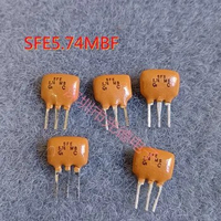 100PCS/Murata Ceramic Filter SFE5M74MBF SFE5.74MB 5.74MHZ 5.74M Straight Plug 3 Pin
