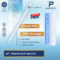 Smart Stylus Pencil untuk Apple iPad Pro 12.9 Gen 3rd 4th 2020 2018 12,9\ Inch Active Stylus Pen Tou