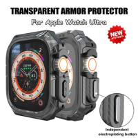 Protector Cover for Apple Watch Case 41mm 40mm 44mm 45mm Carbon Fiber Bumper Sport Iwatch Series 7 SE 6 5 4 Hard Frame Shell