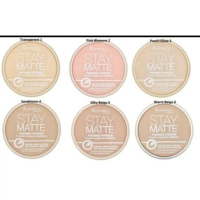 [จัดส่งทันที] (เบอร์01-06)แป้ง Rimmel Stay Matte Pressed Powder พร้อมส่ง% UK