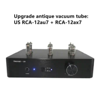 Vacuum Tube Preamp Hifi Stereo Pre-amplifier Wada Shigeru Us Ge-12au7 + 7025/12ax7