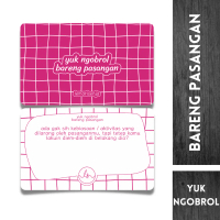 Lemari Senja - Kartu Permainan - Yuk Ngobrol bareng pasangan - kartu deep talk card game seperti tru