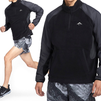 Nike Polartec Trail FLC 男款 黑色 運動 休閒 搖粒絨 高領 開襟 外套 FV9964-010