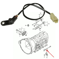 09D927321A Car Transmission Speed Sensor for Audi Q7 VW Touareg