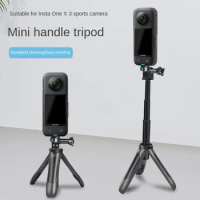 for insta360 X3 one X2 desktop tripod For insta 360 one x 2 accessories rod mini selfie stick