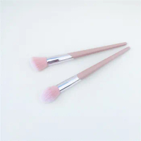BD FB-SERIES Dual-Hair Angled Contour &amp; Tapered Powder Highlight Beauty Makeup Brush Blender Tool