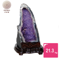 【菲鈮歐】開運招財天然巴西紫晶洞 21.3kg(GB16)
