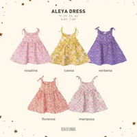 BOHOPANNA - ALEYA DRESS 5.0 - DRESS ANAK 2Y MARIPOSA