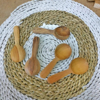 Sendok Cup Kecil Kayu Jati | Sendok Takar
