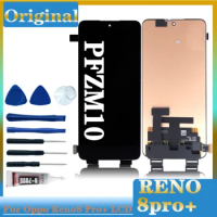 Original AMOLED For OPPO Reno8 Pro LCD Touch Screen Digitizer Assembly For Oppo Reno8 Proplus LCD PFZM10 Display replacement