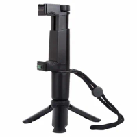 Portable Mini Tripod +Phone Clip Holder for Mobile phone Handheld Gimbal Phone Stabilizer Holder Stand for Gopro Action Camera