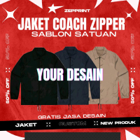 JAKET COACH RESLETING CUSTOM SABLON SATUAN DAN LUSINAN HIGH QUALITY PRODUCT