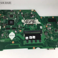 Four sourare For ASUS X751YI Laptop motherboard N3700 CPU 4GB RAM Mainboard With 2GB graphic Test good