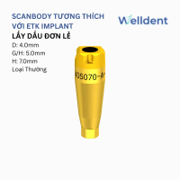 Scanbody – Tương thích với ETK Implant System