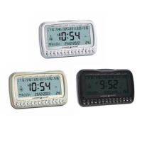Digital Clock Islamic Azan Athan Muslim Prayer Alarm Adhan Backlit Table Clock with Temperature Display Qibla Drop Shipping