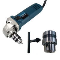 Electric Drill Chuck Angle Grinder Drill Chuck with Chuck Key Self-locking Iron Collet Threaded Clamp Electric Drill Power Tools
