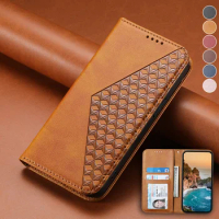 Business Magnet Leather Flip Cover For Sony Xperia 1 5 10 IV V Card Stand Wallet Book Case Housing