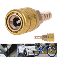 8mm Car Bike Tyre Valve Clip Pump Nozzle Clamp Solid Brass Air Chuck Inflator Pump Adapter Connect The Inflation Connector