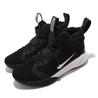 Nike 籃球鞋 Precision III Flyease 男鞋 高筒 避震 包覆 魔鬼氈 4E楦 黑 白 BV7741-002