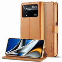 Wallet Leather Case For Xiaomi Pocophone Poco X3 NFC Pro X4 M3 M4 F3 Magnetic Shockproof Flip Phone Cover For Poco X4 M4 Pro
