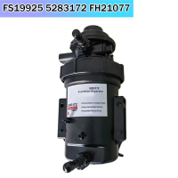 2Pin Fuel Water Separator Filter Assembly FS19925 5283172 FH21077 for Foton Cummins ISF 2.8 Diesel E