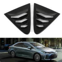 For Toyota Corolla Altis Sedan Accessories 2019 2020 2021 2022 Rear Side Vent Quarter Window Louver 