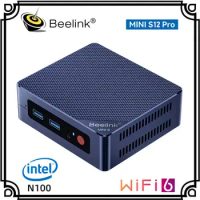 Beelink MINI S12 Pro Mini PC 12th Gen Intel Alder Lake N95 N100 8GB DDR4 256GB SSD Wifi5 BT 1000M Desktop Computer