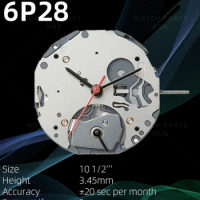 New Miyota 6P28 Watch Movement Genuine Citizen Original Quartz Mouvement Automatic Movement watch parts