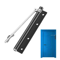 Door Closer Self-Closing Stainless Steel Automatic Door Closer Adjustable Commercial Door Closer Self-Closing With Flexible