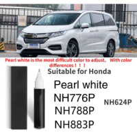 Suitable for Honda white Touch-up paint Pen brush NH624P pearl white color NH909P NH902P NH883P NH788P NH776P white