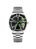 FNGEEN นาฬิกาข้อมือสุภาพบุรุษสายสแตนเลส Decoration Design Luxury Watches Fashion รุ่น FN068 Silver
